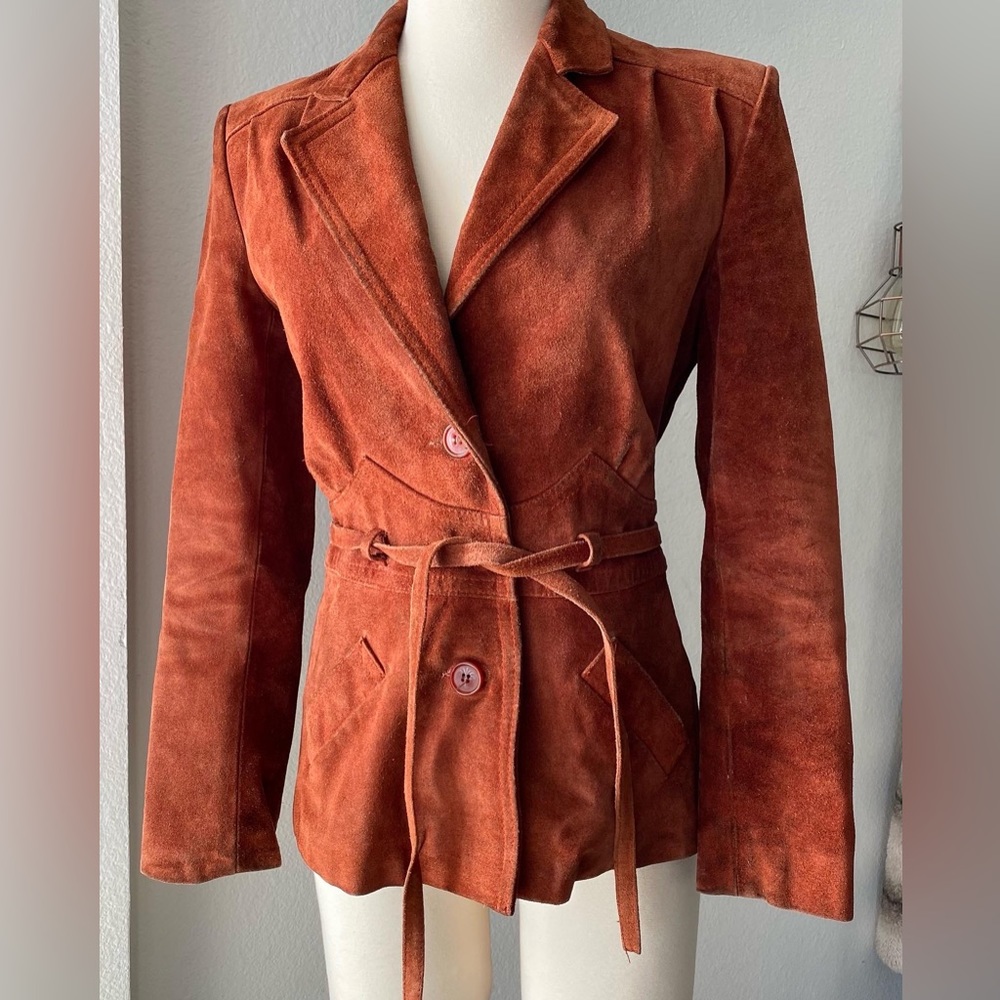 Vintage 70s Foxmoor suede leather jacket